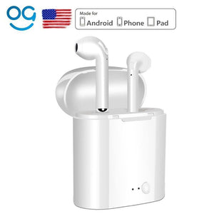 Planet Gates G7-I7-WW Bluetooth Earphone Headphones Stereo TWS Wireless Headset Phone Charger in Ear Air Pods Earbud For Apple iPhone