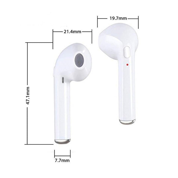 Planet Gates G7-I7-WW Bluetooth Earphone Headphones Stereo TWS Wireless Headset Phone Charger in Ear Air Pods Earbud For Apple iPhone