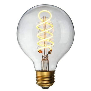 Planet Gates G80 / 110V Vintage Edison žárovka LED světlo E27 4W stmívatelná průmyslová vláknová LED lampa Retro skleněná sváteční světla Dekorační lustrové osvětlení