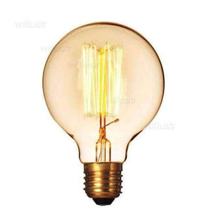 Planet Gates G80 vertical Edison Filament Light Bulbs Vintage Retro Industrial Style Lamp E27 Antique bulbs Fashion loft Incandescent lamps 110V 220V 40W