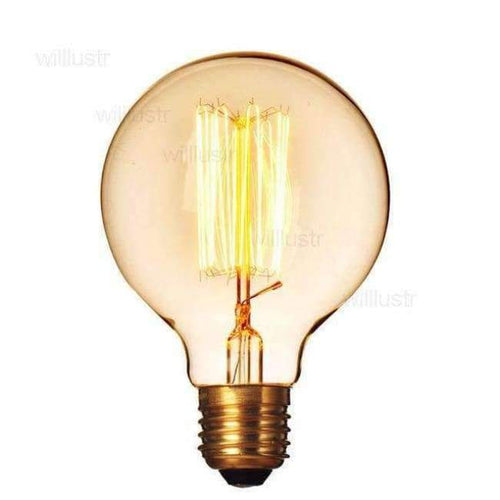 Planet Gates G80 vertical Edison Filament Light Bulbs Vintage Retro Industrial Style Lamp E27 Antique bulbs Fashion loft Incandescent lamps 110V 220V 40W