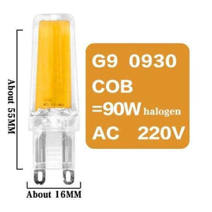 Planet Gates G9 0930 COB 9W 220V / No / Warm White Led G4 G9 E14 Lamp Bulb Dimming Lighting AC DC 12V 220V 3W 6W 9W COB SMD Replace Halogen Lights Spotlight Bombillas Chandelier
