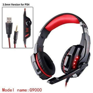 Planet Gates G9000hong / Russian Federation G2000 G9000 G4000 stereo  gaming headset  big pc for computer with microphone LED Light  Deep Bass gamer  headphones