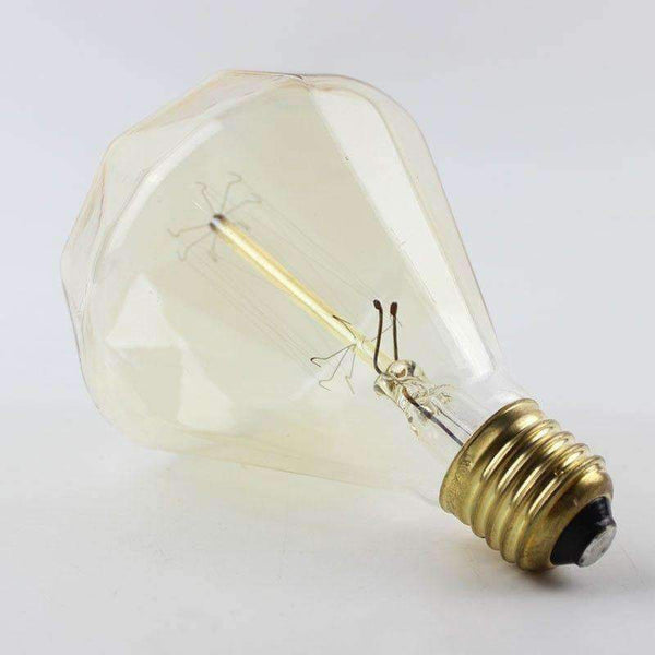 Planet Gates G95 Edison Diamond Ampoule Vintage žárovka E27 220V Edisonova žárovka 40W Lampada Závěsná světla Žárovka Dekorační Retro lampa