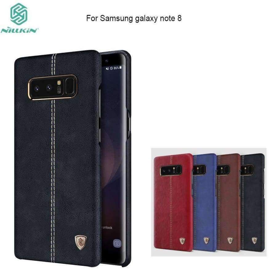 Planet Gates Galaxy Note 8 case Nillkin Englon PU Leather back Cover Case Vintage lether PC case for samsung Galaxy Note 8 phone bags