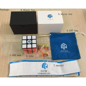 Planet Gates Gan356 Air 5.6cm 3x3x3 Speedcube Master Edition Magic Cube Gans Puzzle Black Cubo Magico For WCA Toys For Childdren
