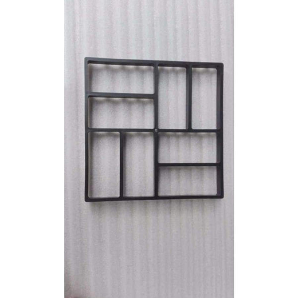 Planet Gates Garden decorated paving plastic mold for garden path DIY Stone / paving mold/pathmate shovel moldes para concreto