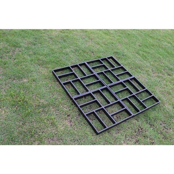 Planet Gates Garden decorated paving plastic mold for garden path DIY Stone / paving mold/pathmate shovel moldes para concreto