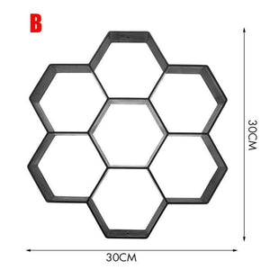 Planet Gates Garden DIY Plastic Path Maker Pavement Model Concrete Stepping Stone Cement Mould Brick Best Price