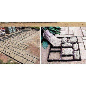 Planet Gates Garden paving plastic concrete mold  45*40