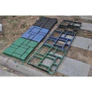 Planet Gates Garden paving plastic concrete mold  45*40
