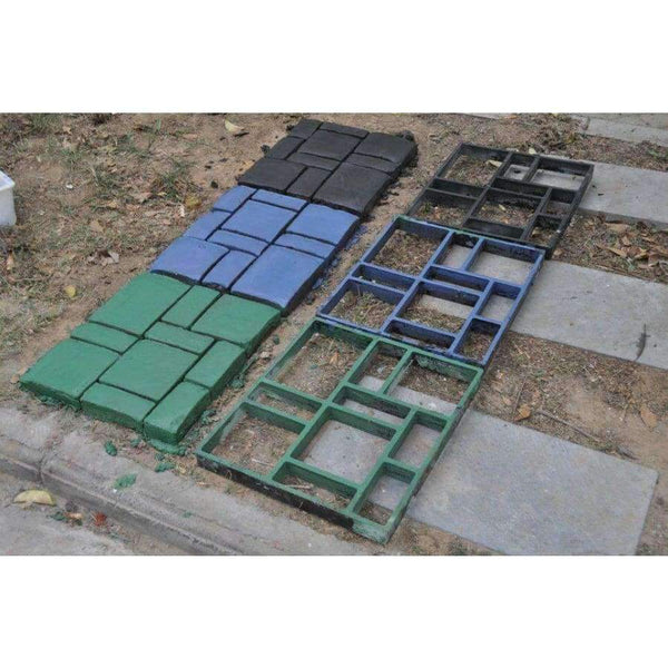 Planet Gates Garden paving plastic concrete mold  45*40