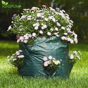 Planet Gates Garden Plants Grow Bag Jardin Gardening Greenhouse PE Planting Bags Strawberry Container Bag Potato Planter Pots Garden Supplies