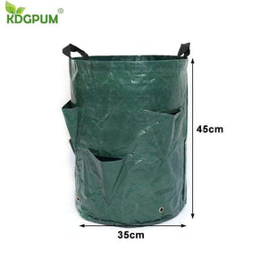 Planet Gates Garden Plants Grow Bag Jardin Gardening Greenhouse PE Planting Bags Strawberry Container Bag Potato Planter Pots Garden Supplies