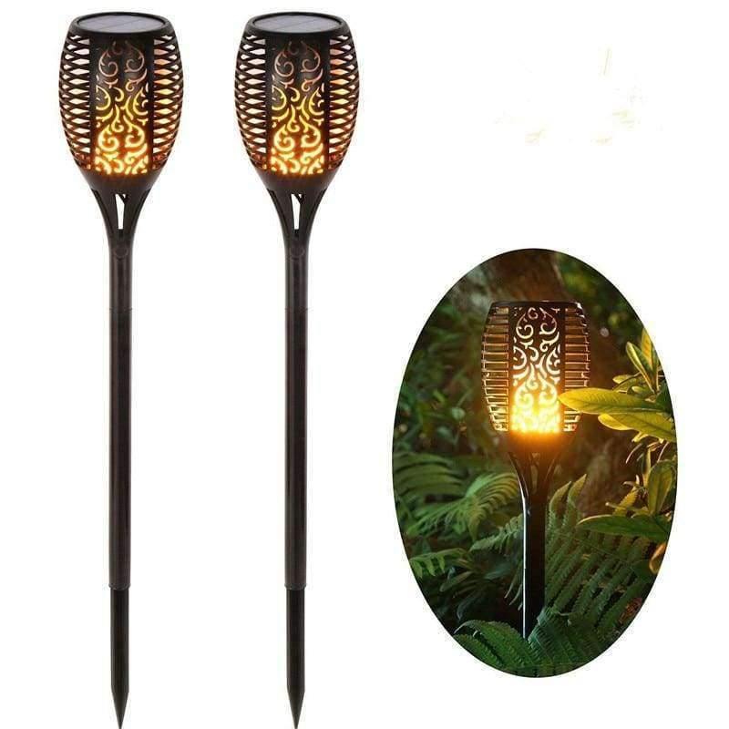 Planet Gates Garden Supplies 72led-1PC Garden Decoration Solar powered LED Flame Lamp 72/96LEDs Lawn Flame Flickering Torch Light Outdoor Solar LED Fire Light Supplies