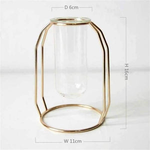 Planet Gates Garden Supplies Light Yellow Decoration Modern Hanging Flower Plant Pots Glass Garden Supplies Wall Desk Table Decor Hang Planter Baskets Organizer