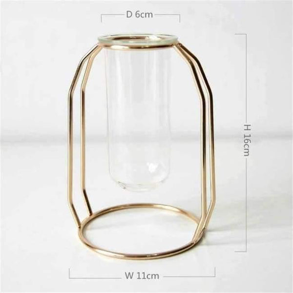 Planet Gates Garden Supplies Light Yellow Decoration Modern Hanging Flower Plant Pots Glass Garden Supplies Wall Desk Table Decor Hang Planter Baskets Organizer
