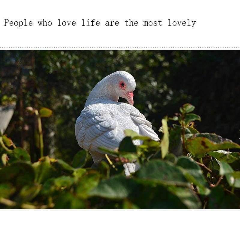 Planet Gates Garden Supplies Modeling Imitation pigeon Micro Landscape Gardening Supplies Accessories Garden Outdoor Patio Decoration