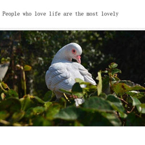 Planet Gates Garden Supplies Modeling Imitation pigeon Micro Landscape Gardening Supplies Accessories Garden Outdoor Patio Decoration