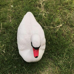 Planet Gates Garden Supplies Resin Realistic Imitation White Goose  Micro Landscape Gardening Supplies Home Garden Outdoor Patio Decoration