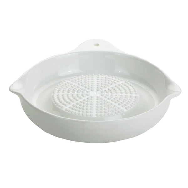 Garlic & Ginger Mills Grater Grinder Garlic Press Dish