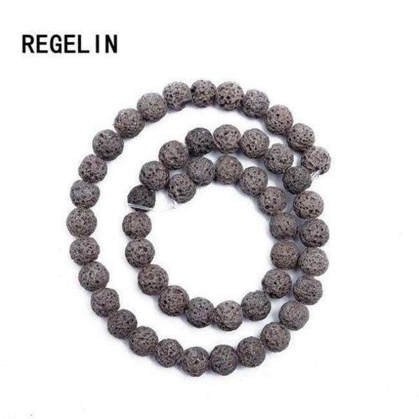 Planet Gates gary / 4MM REGELIN Colorful Volcanic Lava Stone Round Loose beads Natural Stone Rock Ball DIY For Jewelry Bracelet/Necklace Making Gift