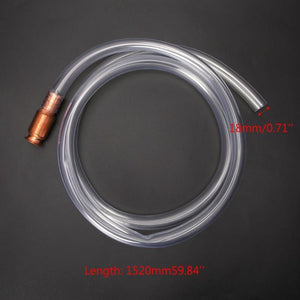 Gas Siphon Pump Gasoline Fuel Water Shaker Siphon Safety Self Priming Hose Pipe #Aug.26
