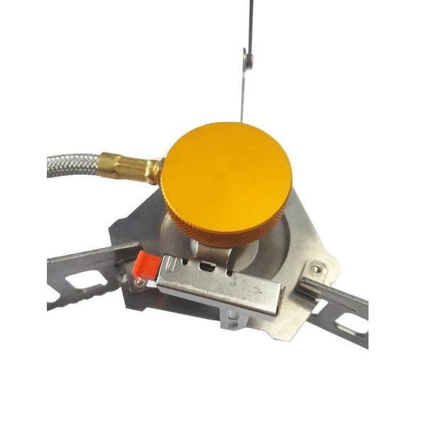 Planet Gates GAS STOVE 17*7cm Mini Camping Stoves Folding Outdoor Gas Stove Portable Furnace Cooking Picnic Split Stoves 3000W Cooker Burners