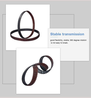 Planet Gates GATES-LL-2GT Closed Loop Timing Belt GT2 synchronous belt 6MM Fiberglass Reinforced Belt 3D Printer Parts for Ender3 cr10 Anet