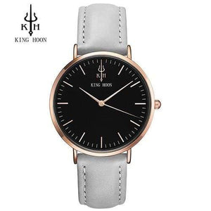 Planet Gates GAY ROSE BLACK Women Watch Ladies Ultra Thin Stainless Steel Band Quartz Wristwatch Fashion Female Clock Relogio