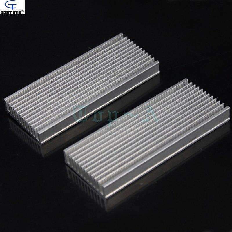 Planet Gates Gdstime 1 sztuka 120x50x12mm aluminiowy radiator routera radiator chipowy produkty elektroniczne wentylator chłodzący