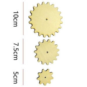 Planet Gates Gear-DD099 Children Busy Board Accessories Wood DIY Toy Montessori Material Early Education Activity Toddler Toys For Basic Skills Learning