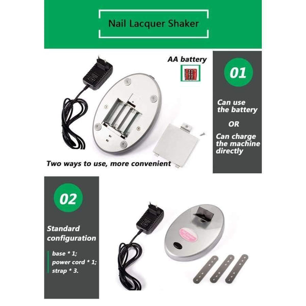 Planet Gates Gel Nail Polish Paint Shaker Nail Lacquer Manicure Machine Tools Use For Nails Art Glue Tattoo ink Remove The Precipitate