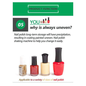 Planet Gates Gel Nail Polish Paint Shaker Nail Lacquer Manicure Machine Tools Use For Nails Art Glue Tattoo ink Remove The Precipitate