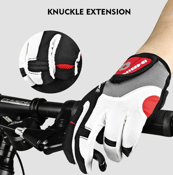 Planet Gates Gel Padded Cycling Gloves Full Finger Road Bicycle Outdoor Sports Skiing Gloves Men Women Racing Climbing MTB Bike Gloves