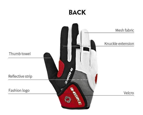 Planet Gates Gel Padded Cycling Gloves Full Finger Road Bicycle Outdoor Sports Skiing Gloves Men Women Racing Climbing MTB Bike Gloves