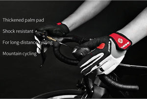 Planet Gates Gel Padded Cycling Gloves Full Finger Road Bicycle Outdoor Sports Skiing Gloves Men Women Racing Climbing MTB Bike Gloves