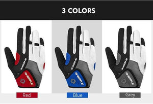 Planet Gates Gel Padded Cycling Gloves Full Finger Road Bicycle Outdoor Sports Skiing Gloves Men Women Racing Climbing MTB Bike Gloves