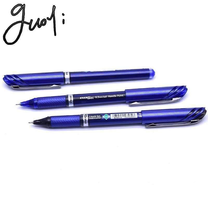 Planet Gates Gel pen.Office stationery & School Supplies gifts pen, Pencils & Writing Supplies red. blue. black Ballpoint Pens