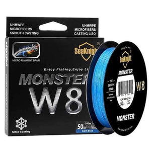 Planet Gates Gem Blue / 150M 15LB W8 Fishing Line 150M 300M 500M 8 Strands Braided Fishing Line Multifilament PE Line 15 20 30 40 50 80 100LB