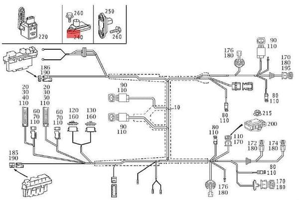 Planet Gates Genuine Acceleration Suspension Vertical Sensor for Mercedes-Benz C215 R129 R230 W140 W164 W211 W220 OEM A0045423518 0045423518
