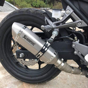 Genuine Akrapovic exhaust pipe FOR BMW f800gs adventure KTM rc 125 Kawasaki z800 honda cb400ss yamaha mt 125 moto parts