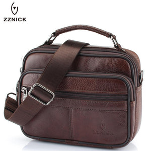 Planet Gates Genuine Cowhide Leather Shoulder Bag Small Messenger Bags Men Travel Crossbody Bag Handbags New Fashion Men Bag Flap