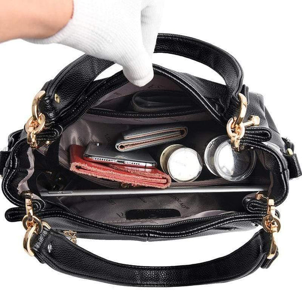 Genuine Leather Bags Women Luxury Handbags Ladies designer Handbag Large Capacity Single Shoulder