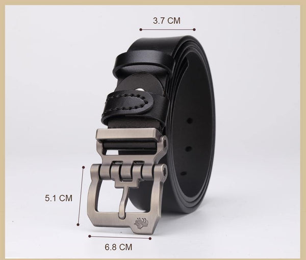 Planet Gates Genuine leather belt for men gift designer belts men's high quality Cowskin Personality buckle,Vintage jeans
