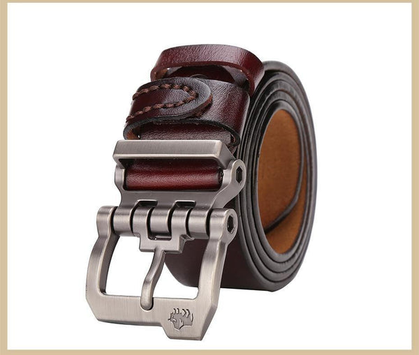 Planet Gates Genuine leather belt for men gift designer belts men's high quality Cowskin Personality buckle,Vintage jeans