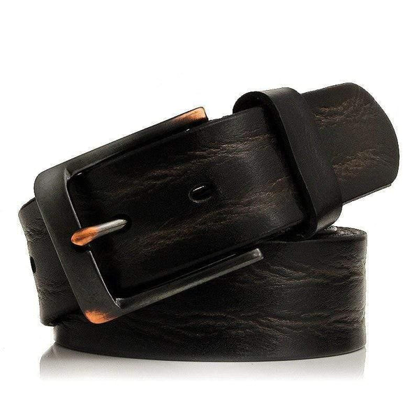 Genuine Leather Belts Men Luxury Brand Designer High Quality Business Strap Male Wide Pin Buckle For Jeans