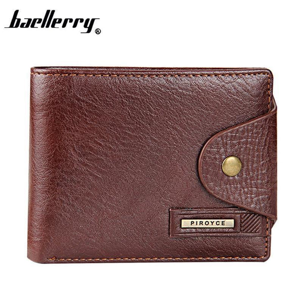 Planet Gates Genuine Leather Brand Men Wallets Design Short Small Wallets Male Mens Purses Card Holder Carteras