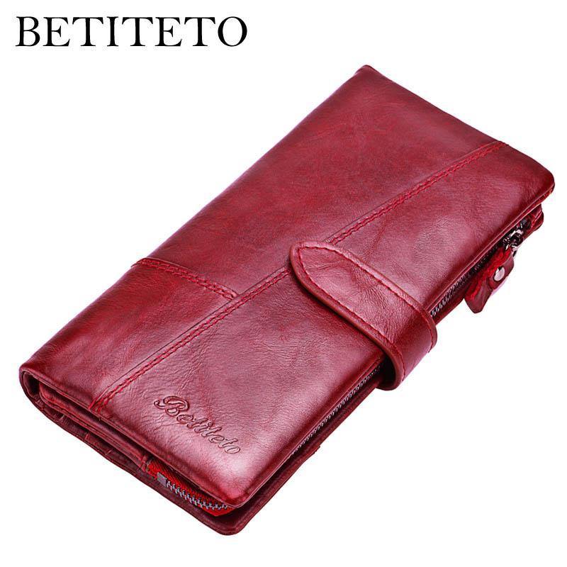 Planet Gates Genuine Leather Coin Purse Women Wallet Female Carteras Handy Clutch Portomonee Partmone Phone Bag Cuzdan