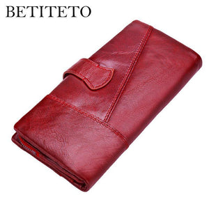 Planet Gates Genuine Leather Coin Purse Women Wallet Female Carteras Handy Clutch Portomonee Partmone Phone Bag Cuzdan